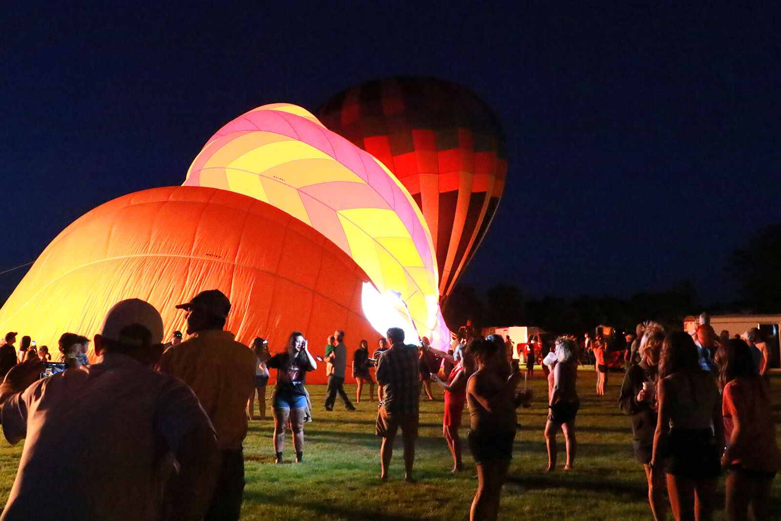 PHOTOS: Old West Night Glow Hot Air Balloon Festival 2022